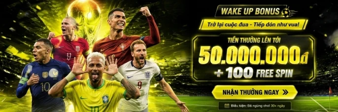 DU88 Wake Up Bonus - Trở lại cuộc đua, tiếp sức như vua